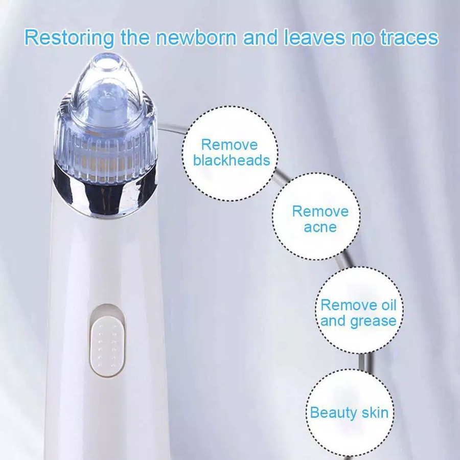 TBI Alat Mesin Skincare Tools - Penyedot Komedo Jerawat Vacuum Blackhead Whitehead