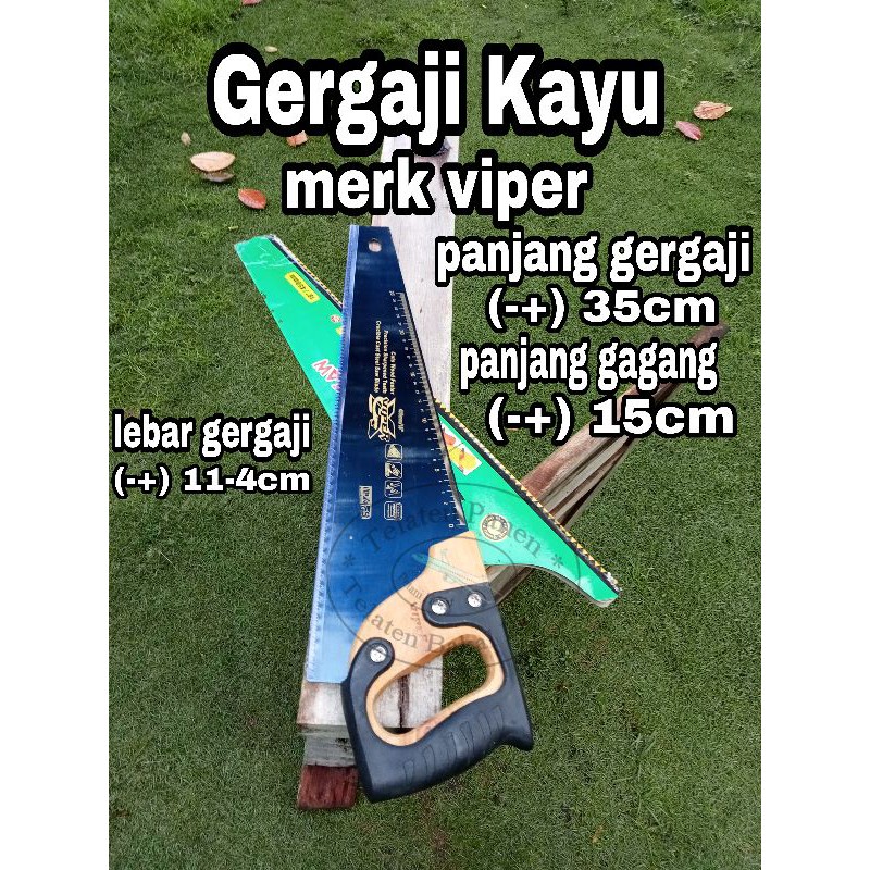 Gergaji Kayu Manual Terbaik 14inch (alat bantu pertukangan)
