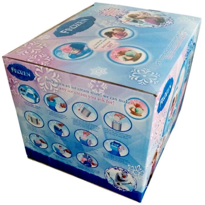 Unik Mainan Anak   Frozen Ice Cream Maker Mesin Pembuat Es Krim Limited
