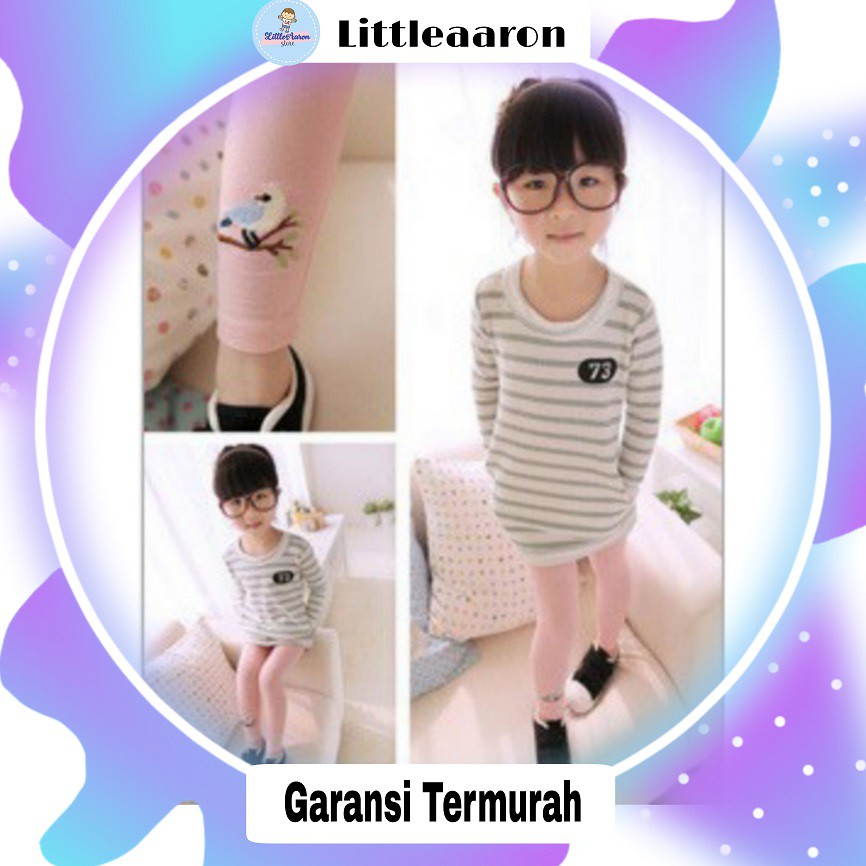 LittleAaron BIRDIE LAND PANTS legging anak perempuan celana panjang import