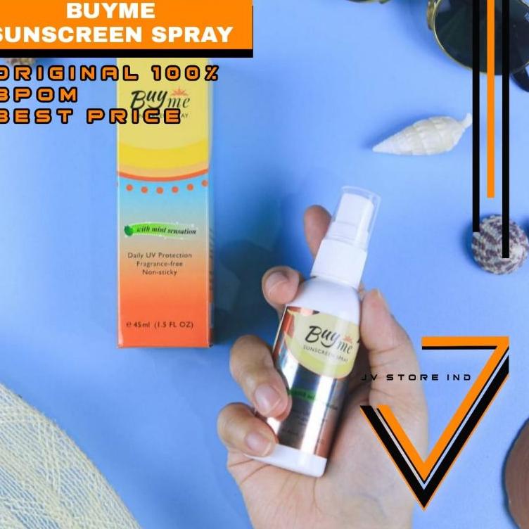 ☁ Buyme Sunscreen Body Lotion Spray Original BPOM ۩