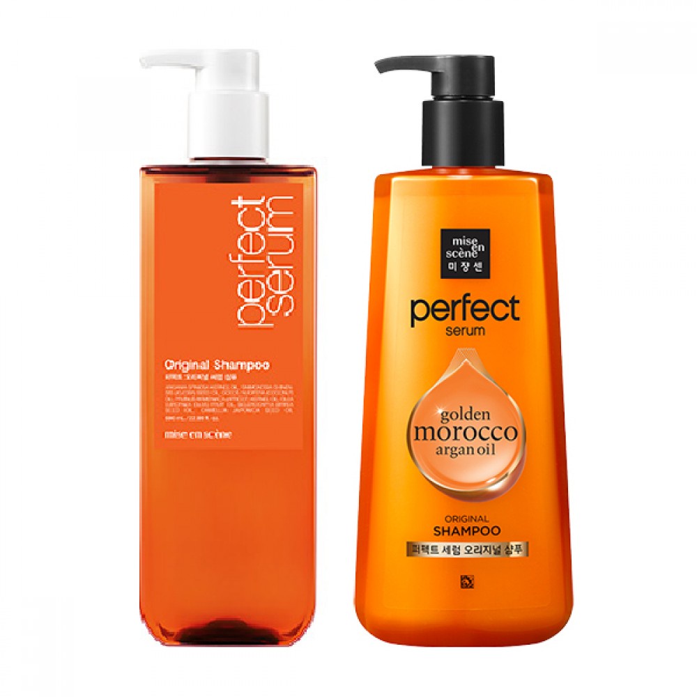 Mise En Scene Perfect Serum Original Shampoo / Conditioner  680ml