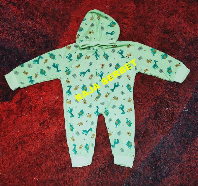 Jumper / sleepsuit lengan panjang kaki buka (AR)