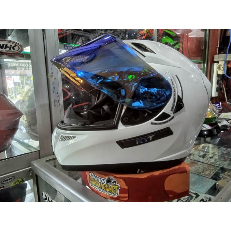 HELM KYT K2 RIDER SOLID WHITE