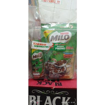 

Milo Granola 120g free 1 pcs milo cair 225ml