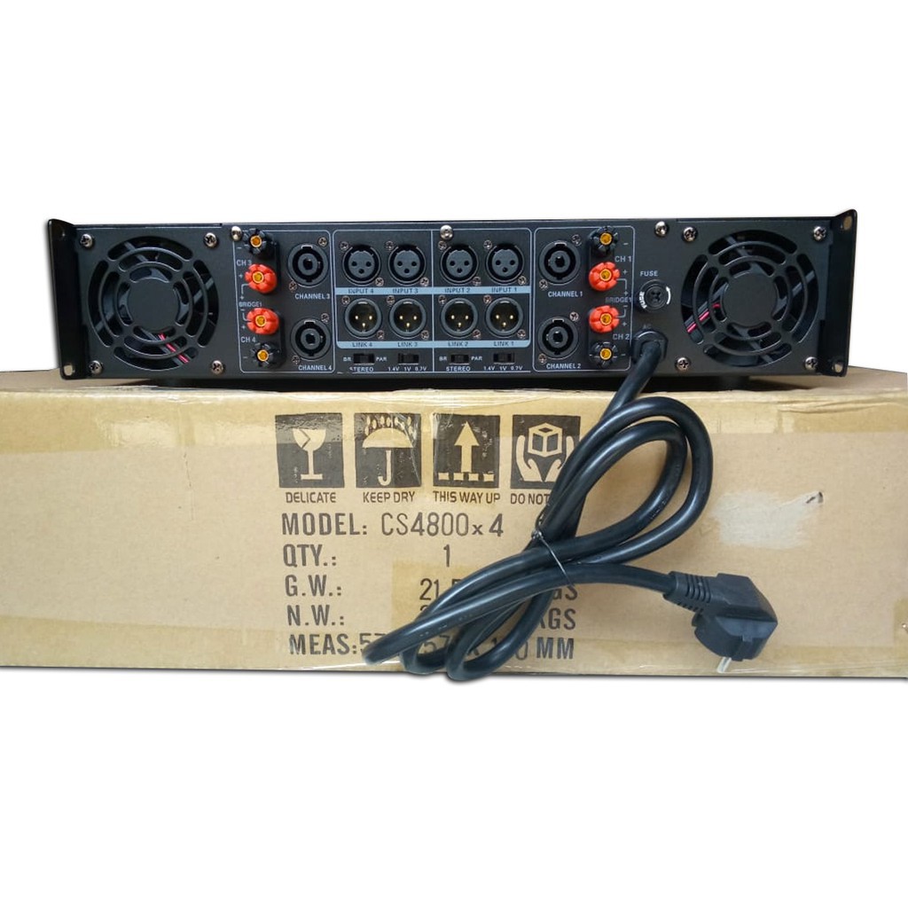 PROMO MURAH Power Peavey PV CS 4800 CS4800 Amplifier 4 Channel