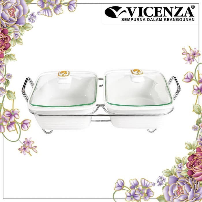 Tempat Saji - Mangkok Saji Double Food Warmer Vicenza W755