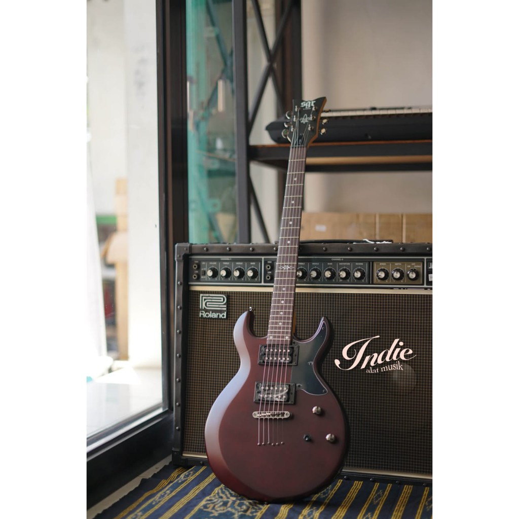 Gitar Elektrik Schecter S1 SGR Walnut Satin