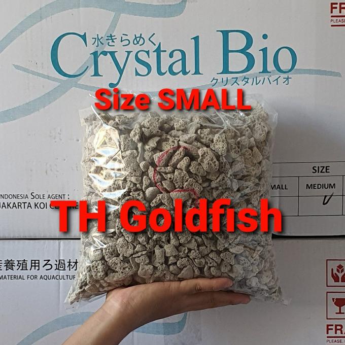 Repack 1 kg Size S (Small) Crystal Bio Media Filter