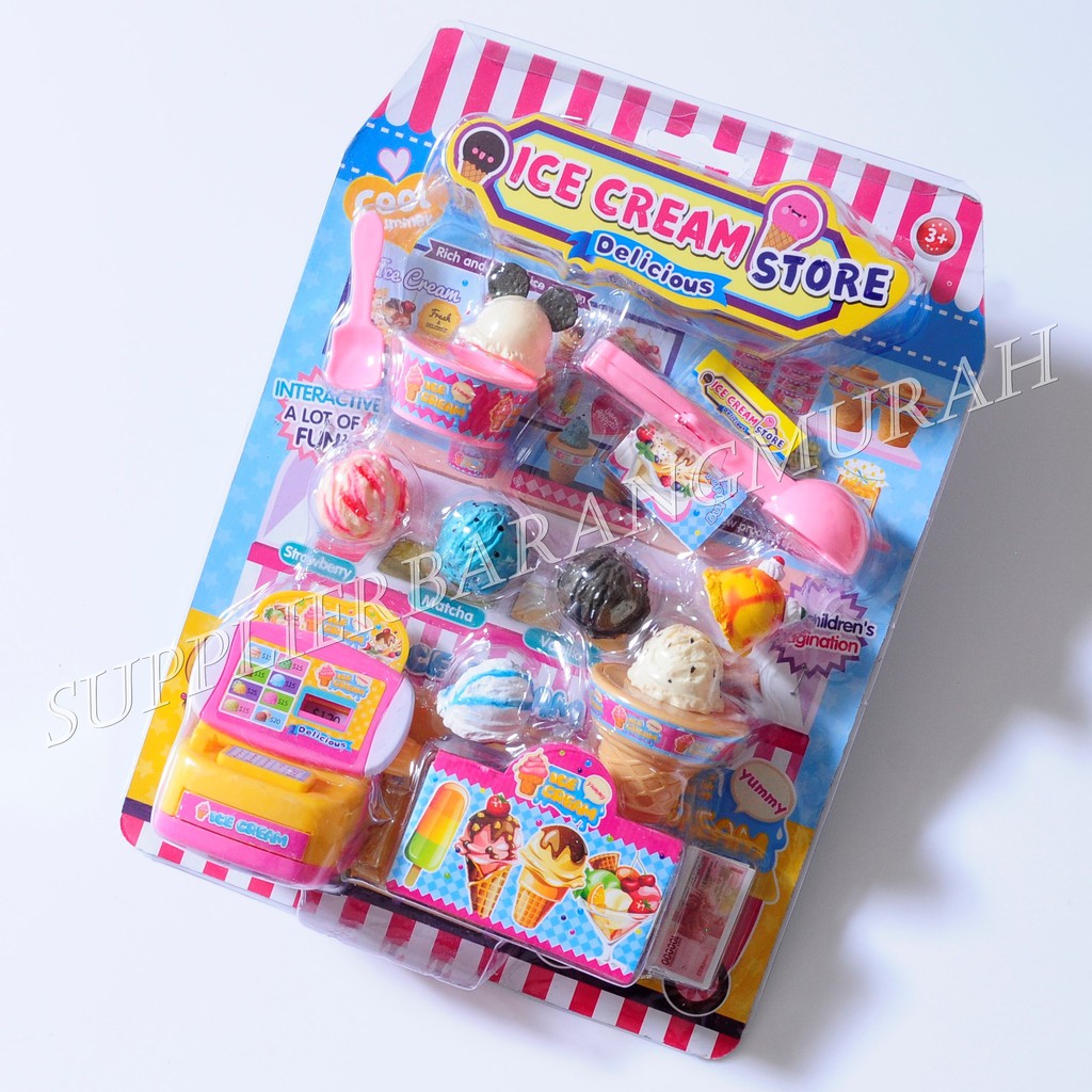 Mainan Donut Cake Ice Cream Candy Kasir HM0144