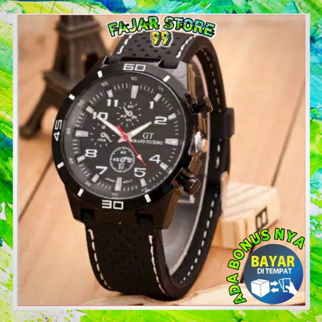 Jam Tangan Pria Sport Korea Quartz