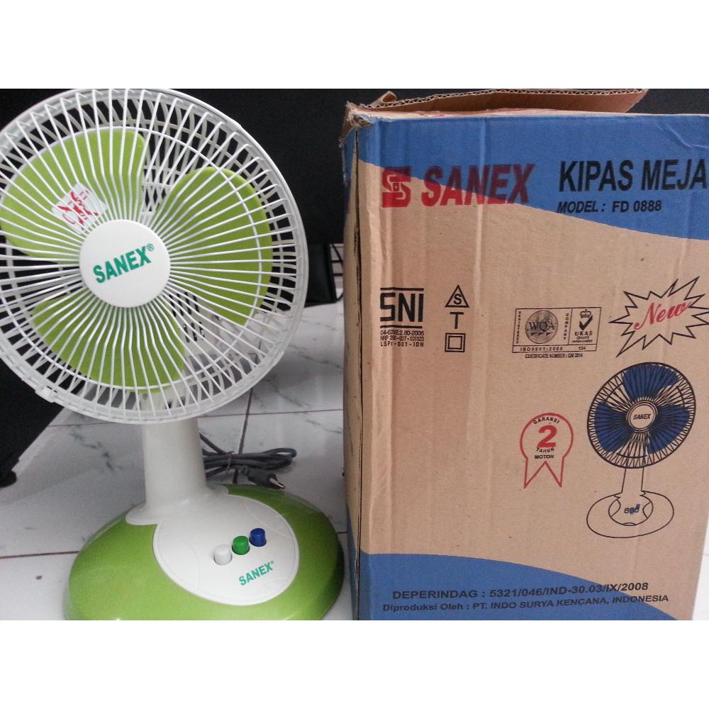Kipas Angin Duduk Sanex 8inch