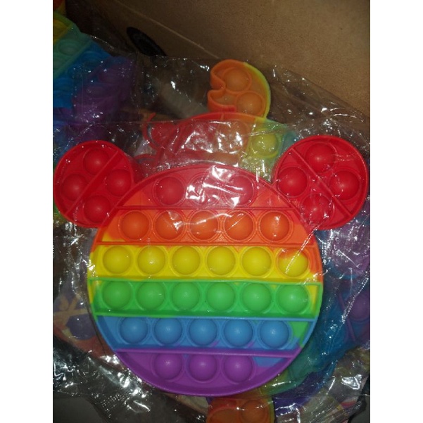 POP IT BENTUK-BENTUK MAINAN ANAK IMPOR-Micky Mouse