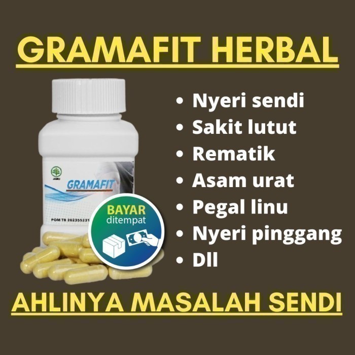 OBAT NYERI SENDI OBAT GRAMAFIT SENDI ASLI BPOM TERLARIS