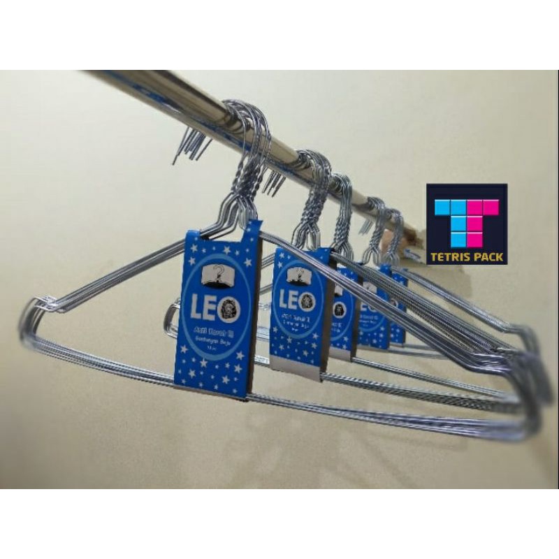 Gantungan hanger kawat isi 10 pcs