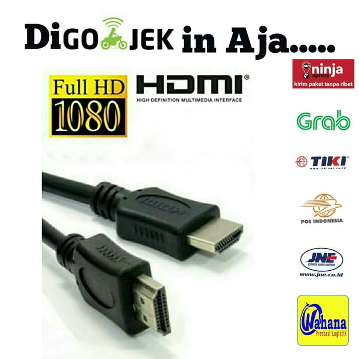 Kabel HDMI 1.5 Meter Bisa Gojek