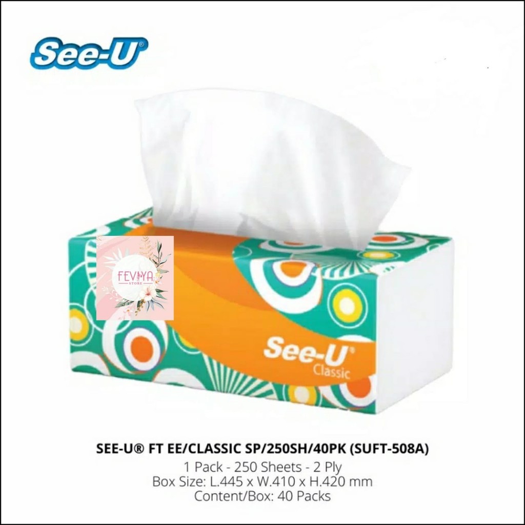 Tissue Tisu See-U See U 250 sheet
