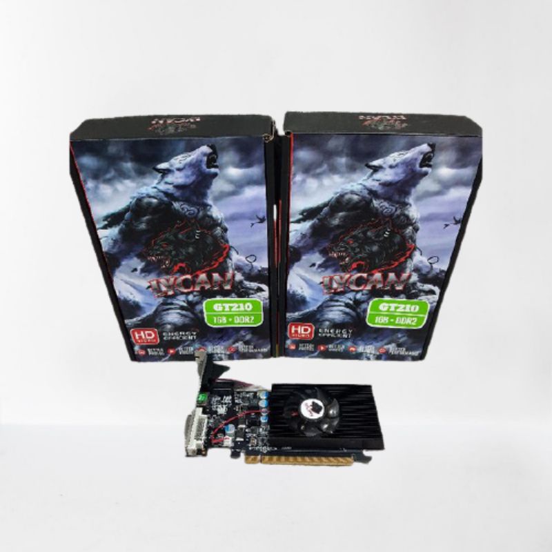 VGA Card Lycan NVIDIA Geforce GT 210 1GB DDR2 64Bit Port HDMI, VGA, DVI-D