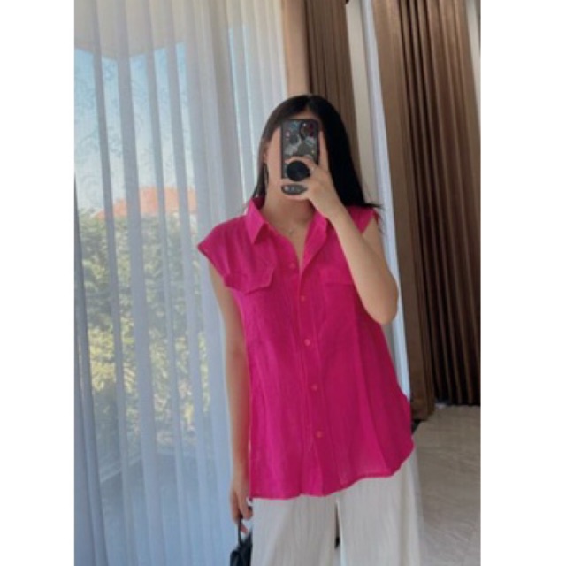 Belly Top BKK || Kemeja Polos || Vaeesan