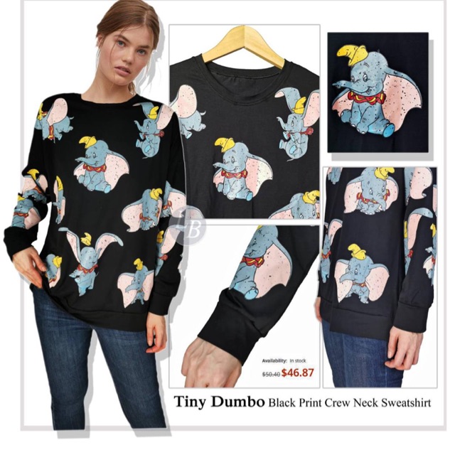 dumbo sweatshirt zara