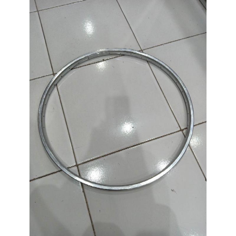 Velg sepeda 26 inch Mtb Mini Chrome besi 36hole