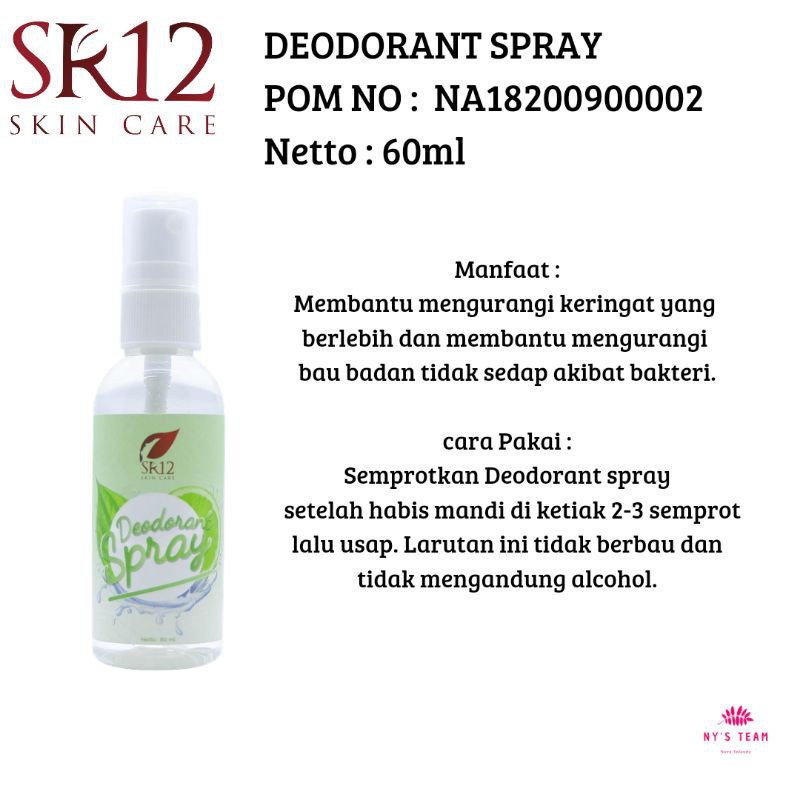 Proses menghilangkan bau badan dengan deodorant