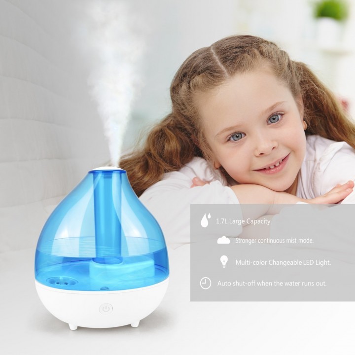 X01 - BIG Mist Noozle Humidifier Air Purifier 360 Degree Mist 1.5L