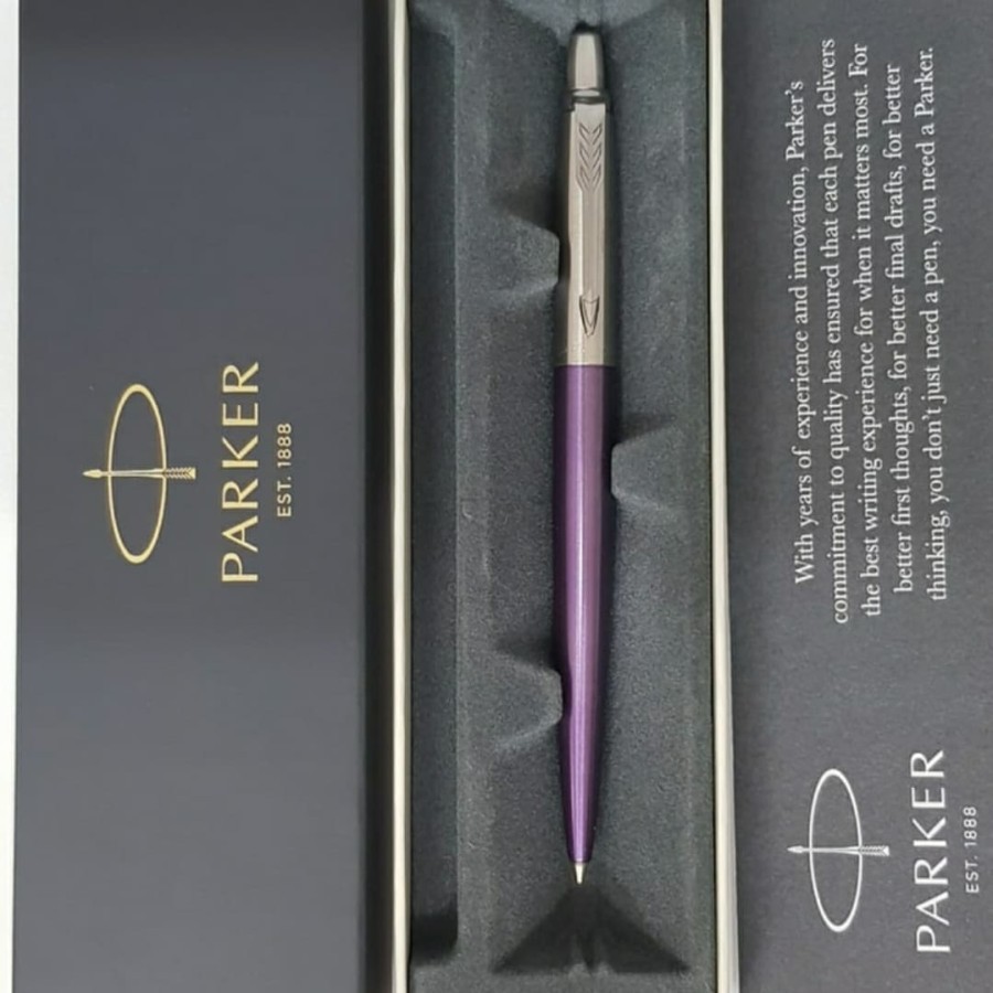 

PS-Pulpen Parker Jotter Victoria Violet Gratis Grafir / Ukir nama