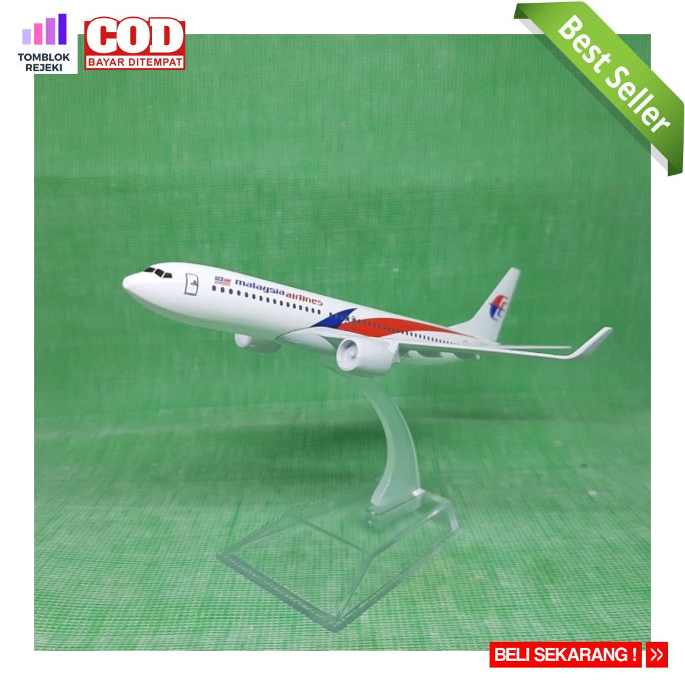 Diecast Miniatur Pesawat Terbang Malaysia Airlines
