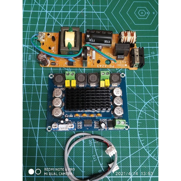 power supply smps 24V 3a class d tpa3116d 120W