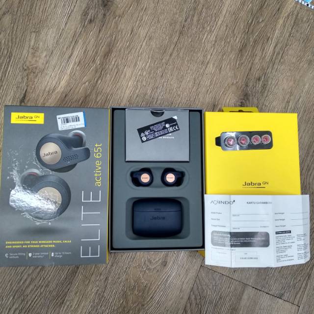 Jabra elite active 65t second like new fullset original