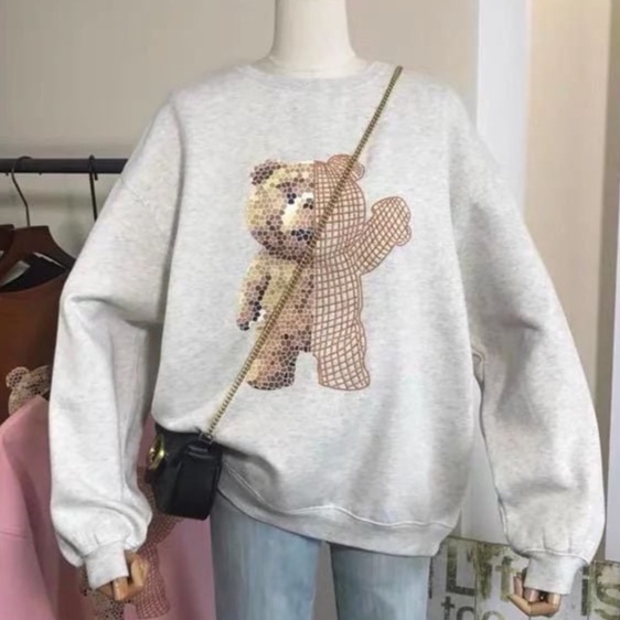 Beary Sweater - Sweater Hoodie Unisex Terbaru