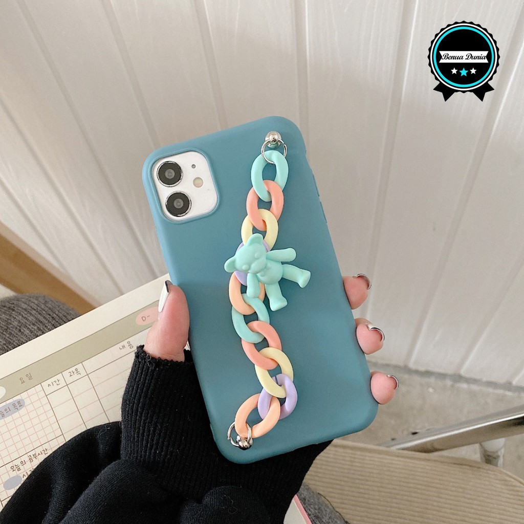 CASE SOFTCASE CANDY GELANG RANTAI VIVO Y30 Y50 Y30i Y70S Y20 Y20S Y12S BD626-RUMUT