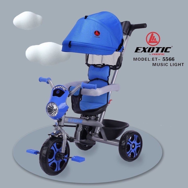 Sepeda Anak Exotic ET 5566 Tricycle Exotic