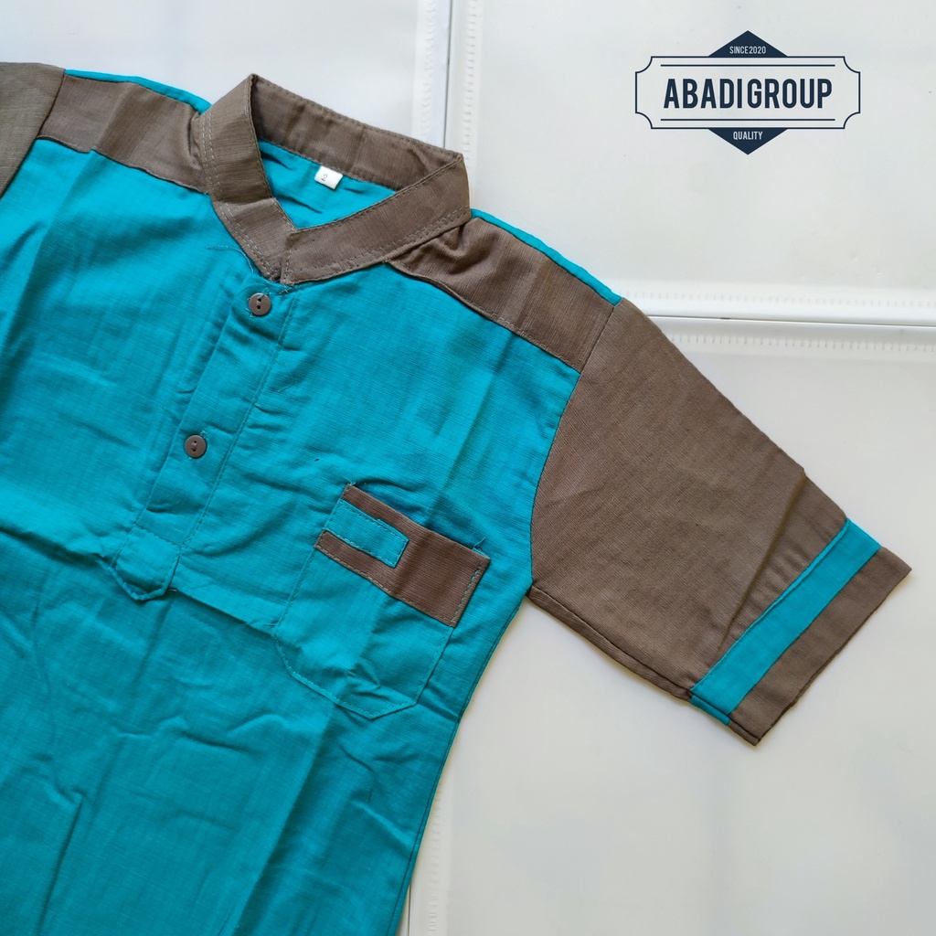 BAJU MUSLIM KOKO ANAK LAKI LENGAN 3/4 USIA 1-12 TAHUN