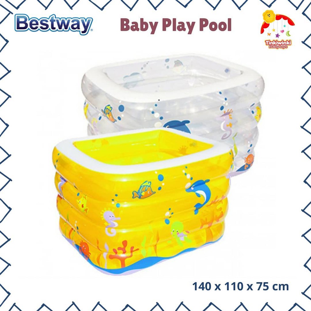 Bestway baby play pool (140 x 110 x 75) cm