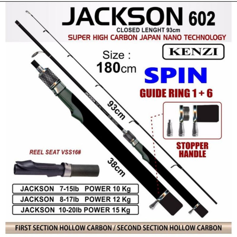 JORAN PANCING KENZI JACKSON 602 ... 7 - 15 LB