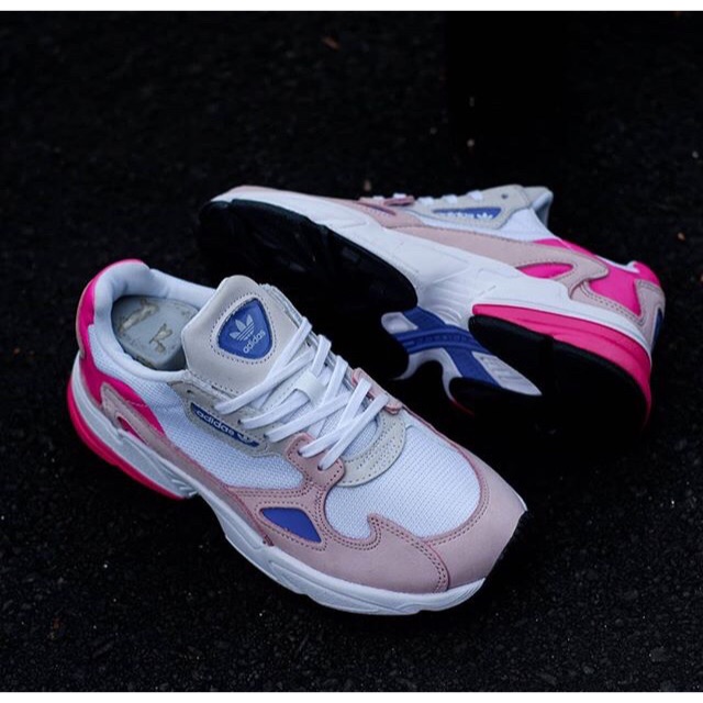 adidas falcon purple pink