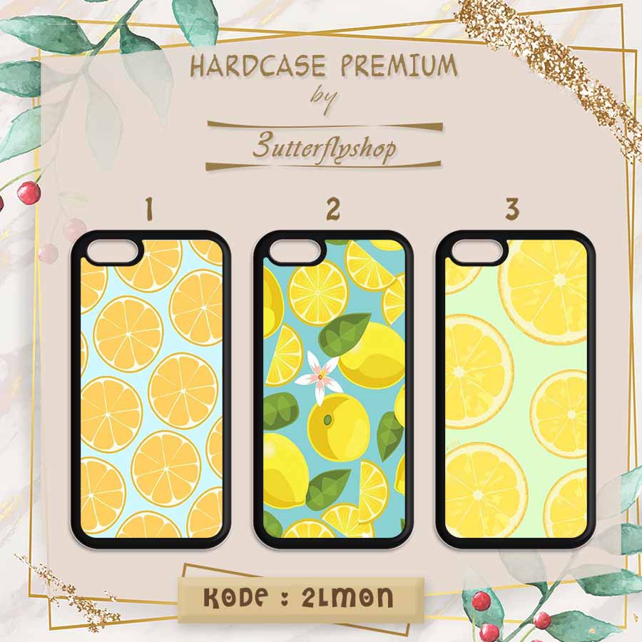 [HARDCASE] Lemon Fruity Fresh case Oppo Vivo Realme Redmi Xiaomi Samsung Iphone