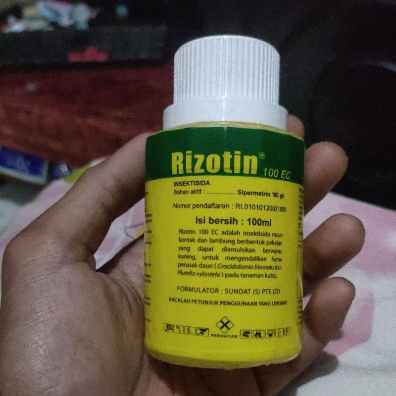Pembasmi hama rizotin insektisida