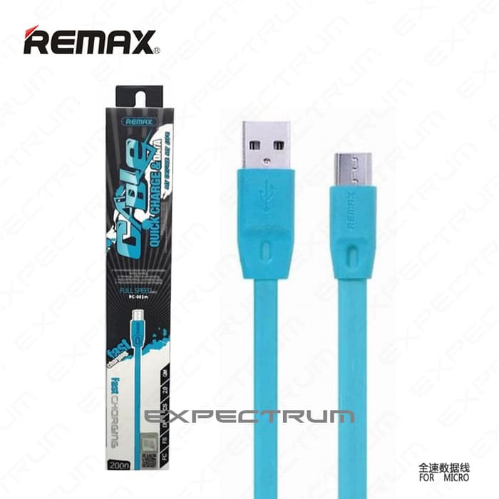 REMAX Cable Full Speed 2M Micro USB / Kabel Data High Speed, RC-001m