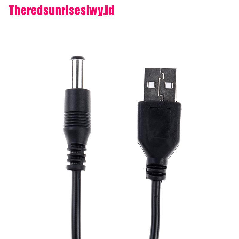 【Theredsunrisesiwy.id】USB male to 3.5mm dc plug power charging charger cable cord for tablet pc