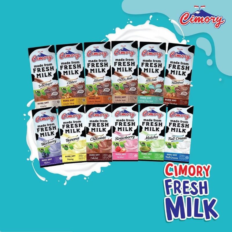 

Cimory Susu Uht 250ml All Varian/Kotak