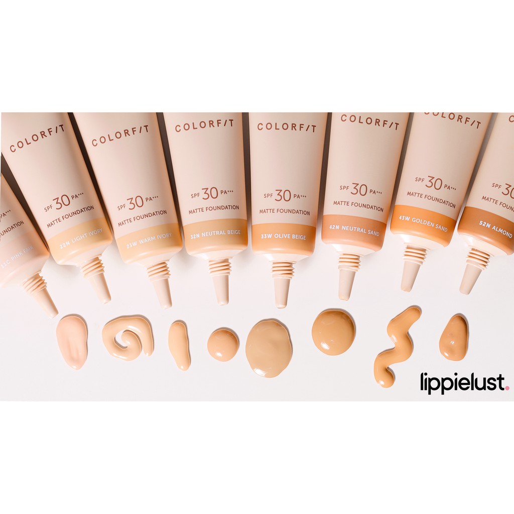 WARDAH COLORFIT Matte Foundation 25mL