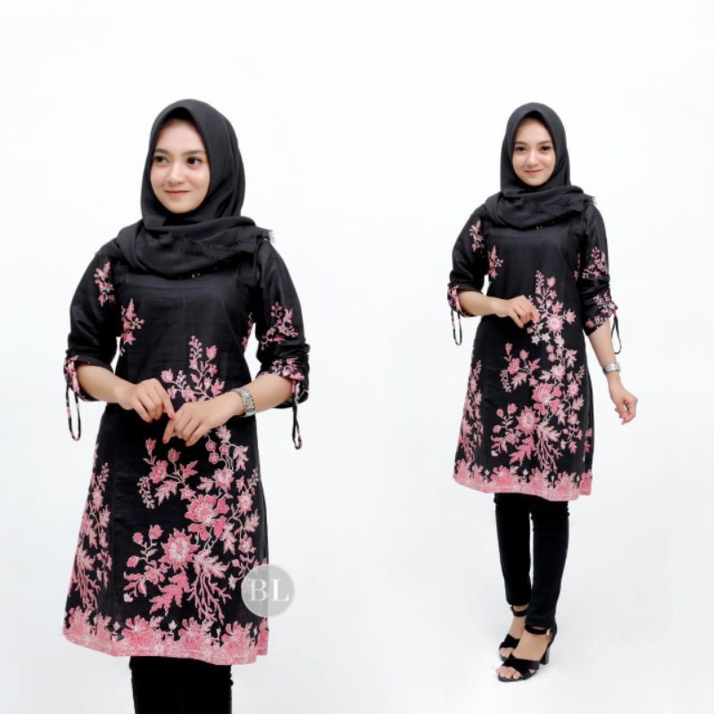 Tunik batik wanita M L XL XXL XXXL XXXXL XXXXXL