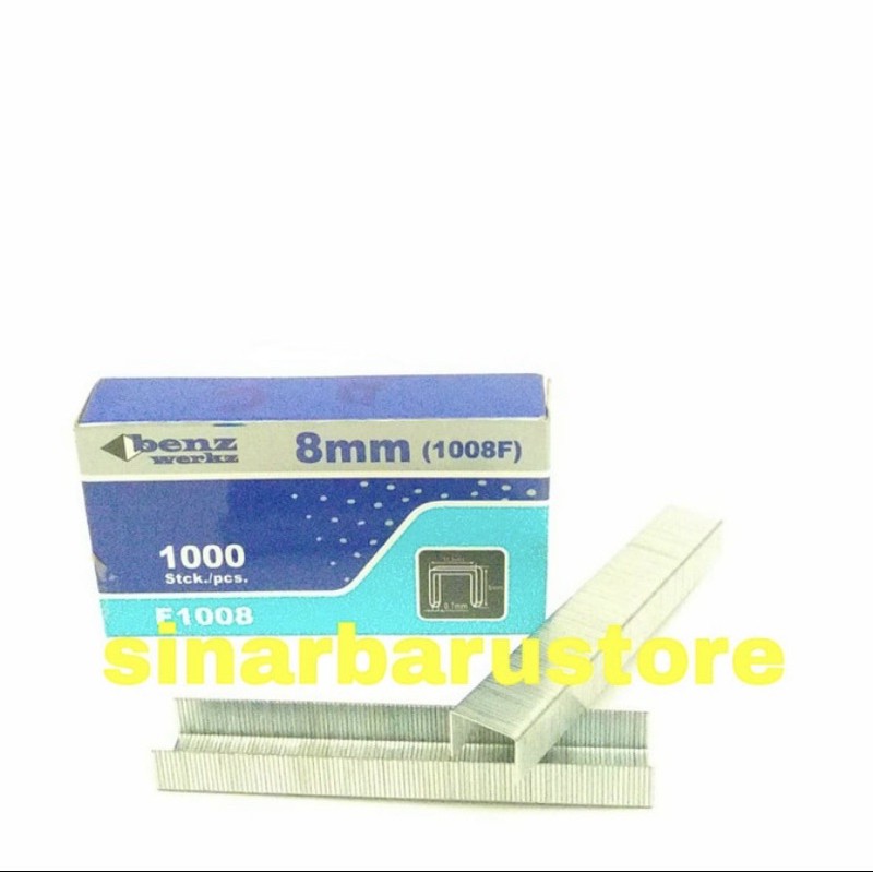 

Isi Steples/Staples Tembak "Benz" 8mm F1008 Isi 1000