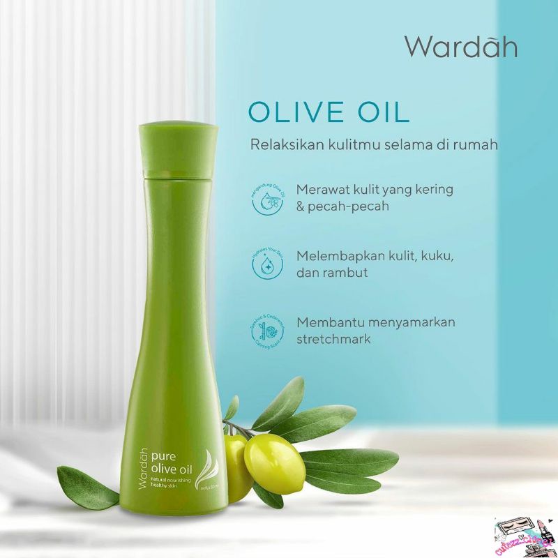 ☃Cutezz_Ching1☃Wardah Olive Oil for Massage 150 ml