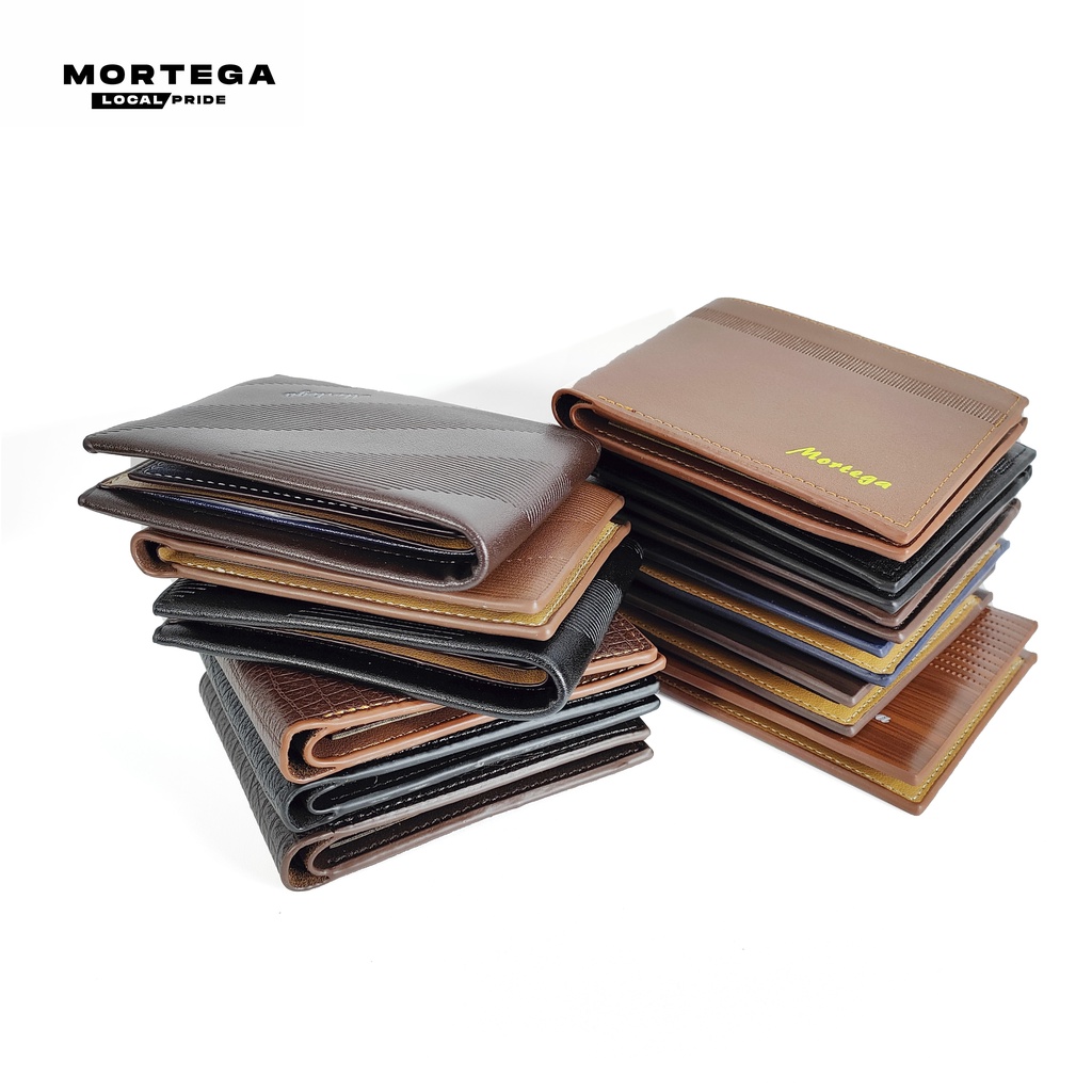 Dompet pria mortega - Dompet lipat pria kulit PU.Leather - Mortega M-1043