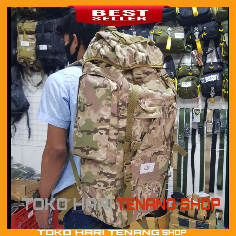 TAS RANSEL KERIL MULTICAME IMPORT 70L