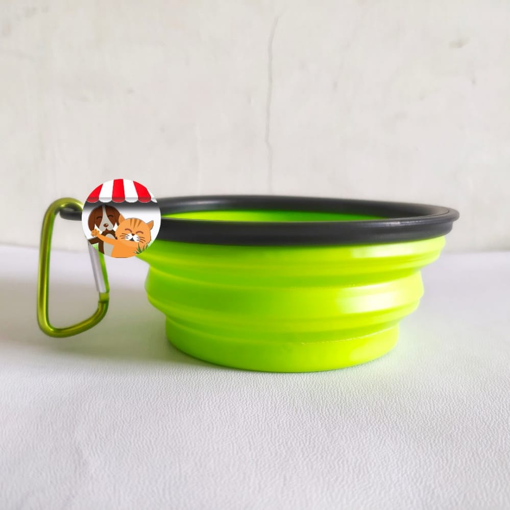 Tempat Makan Minum Hewan Portable Travel Outdoor Mangkok Anjing Kucing